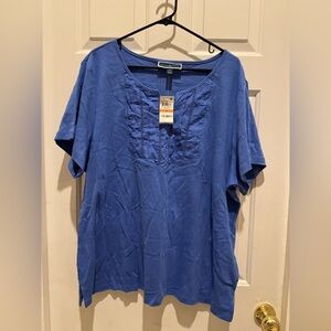 Karen Scott top size 3X